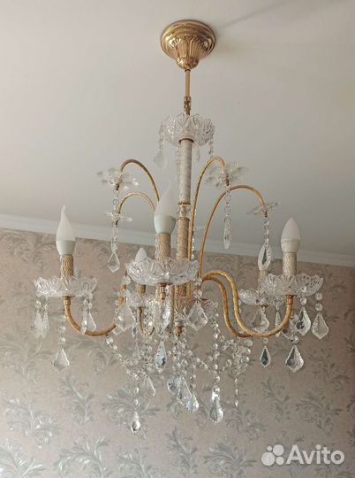 Люстра хрустальная