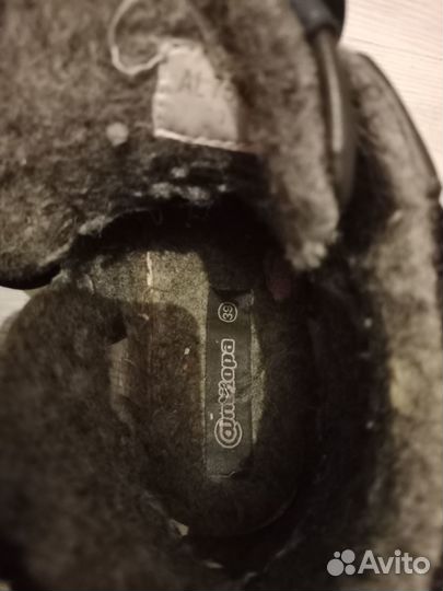 Ботинки демисезонные для мальчика 39 размер