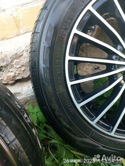 Литые колеса r15 на ваз