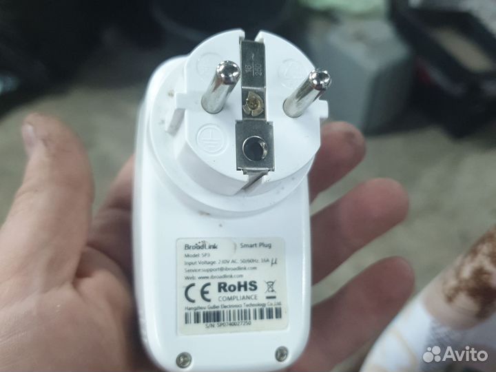 Умная розетка broadlink 16A