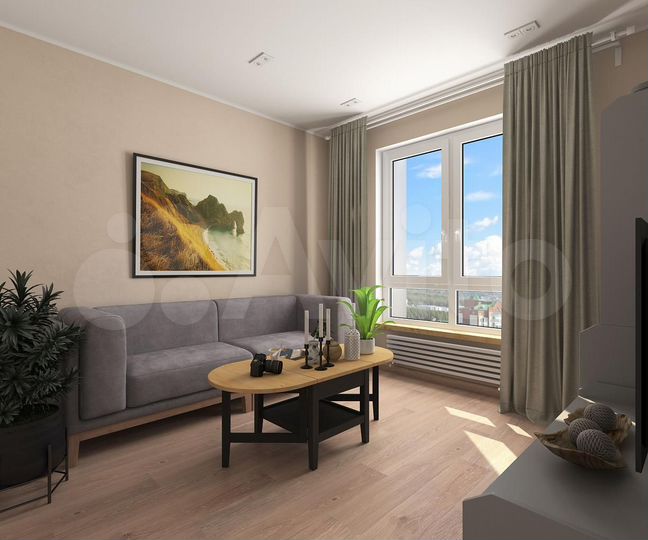 Квартира-студия, 29,2 м², 22/25 эт.