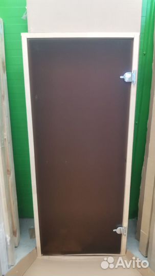 Дверь стеклянная 1,60 на 70