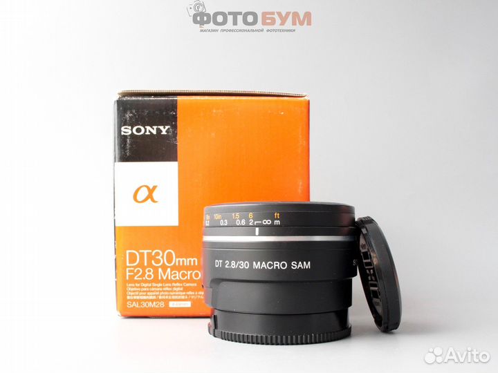 Объектив Sony 30mm f2.8 SAM