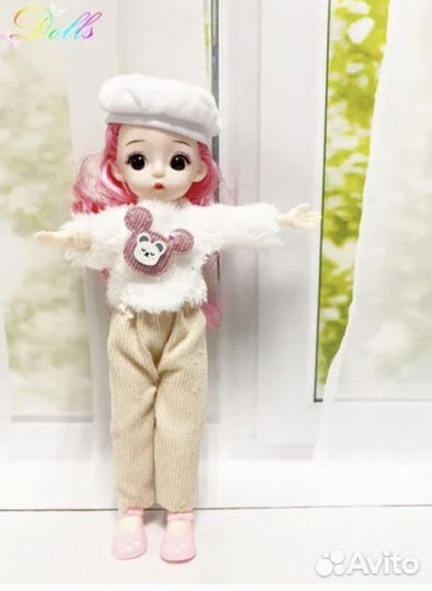 Новая Игрушка для девочки кукла шарнирная