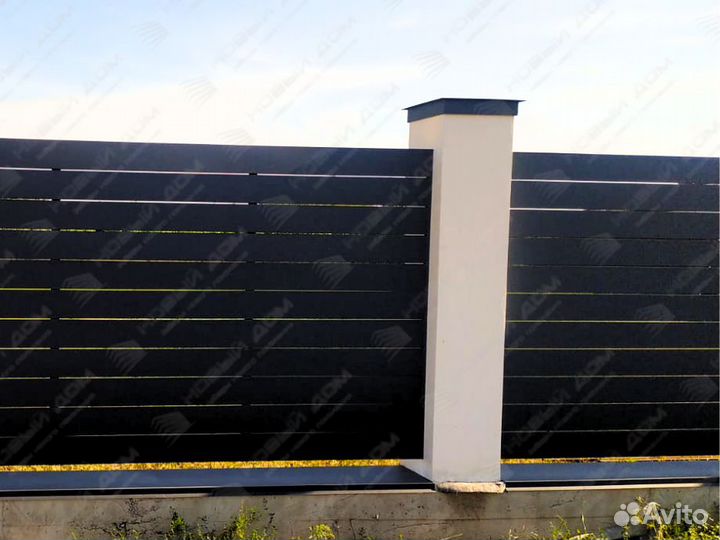 Забор Ранчо из металла