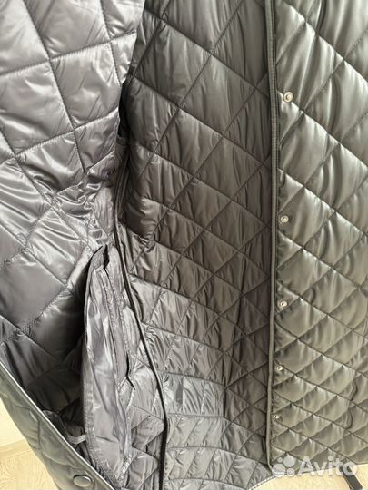 Пальто стеганное демисезонное zara