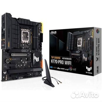 Asus TUF gaming H770-PRO wifi, Socket 1700 новая с