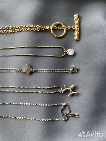 Украшение Колье чокер цепочка