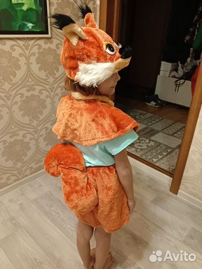 Детский костюм Белка на утренник