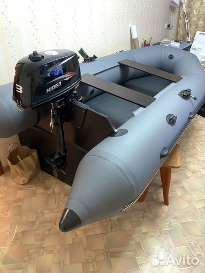 Лодка Лоцман 2800жс + мотор hidea 3