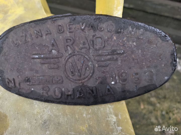 Шильдик от вагона Румыния