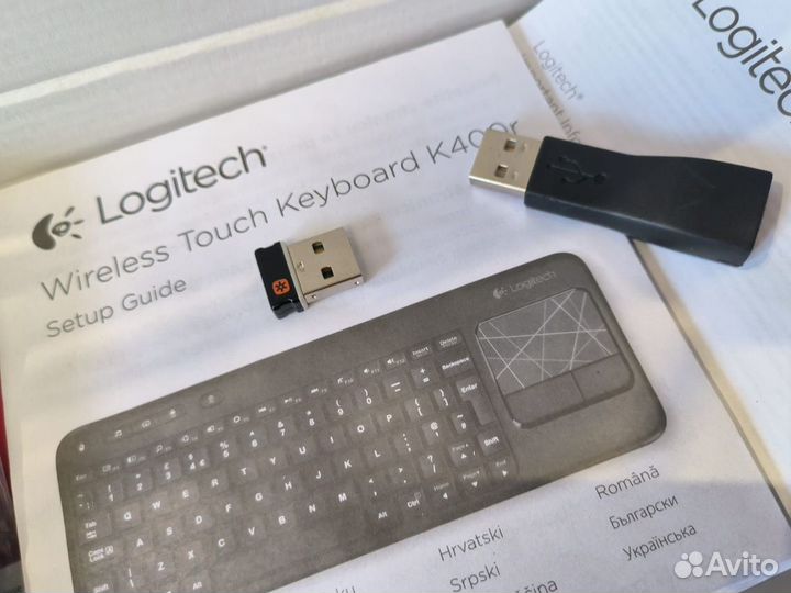 Клавиатура беспроводная logitech