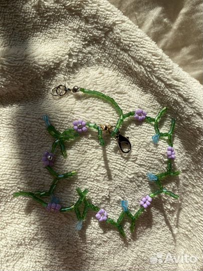 Чокер из бисера