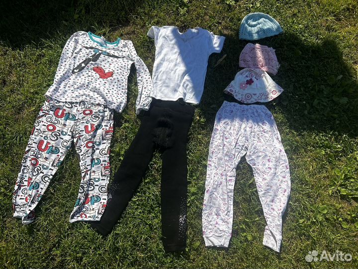 Вещи пакетом для девочки 92-122