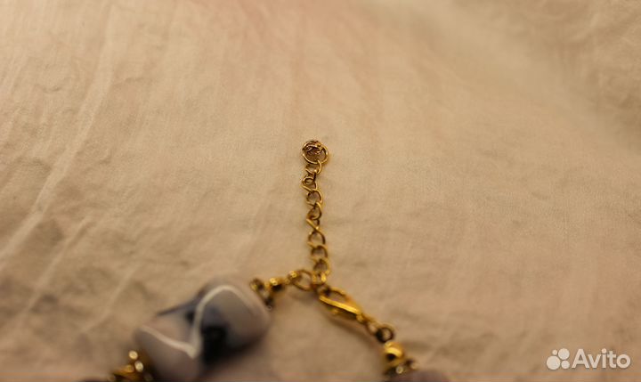 Браслет из Агата Ботсвана