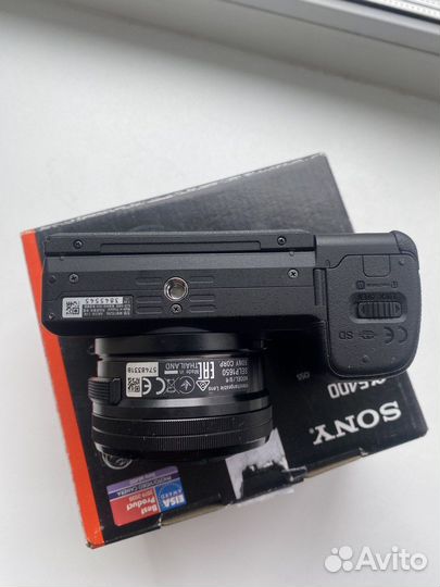 Компактный фотоаппарат sony a6400