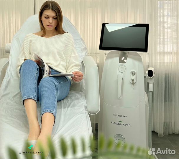 Диодный лазер для эпиляции люминес Макс’Ван 1200W