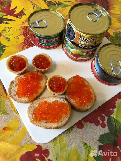 Икра красная чавычи