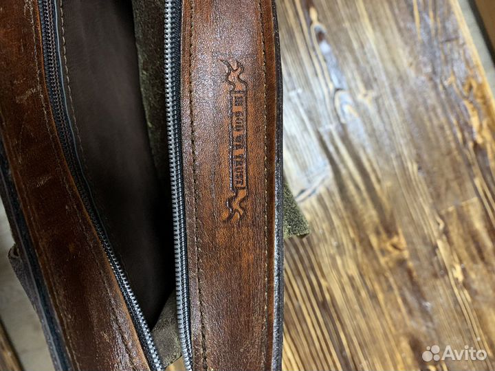 Сумка кожаная женская ручной работы