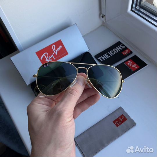 Очки ray ban aviator