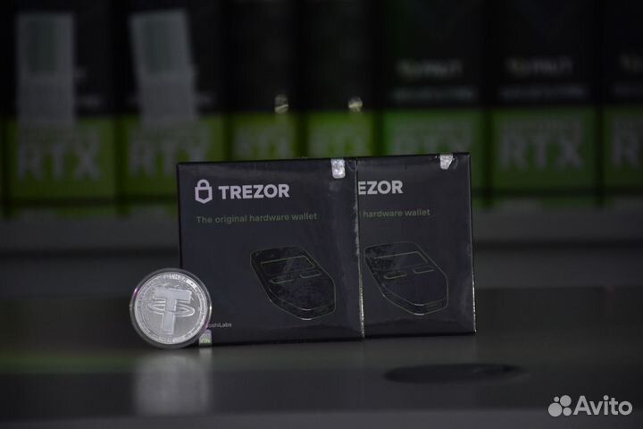 Аппаратный криптокошелек Trezor One Black