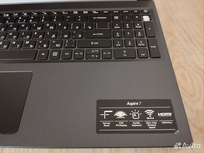 Acer ips/i5-10300H/16Gb/GTX 1650/ssd 512Gb