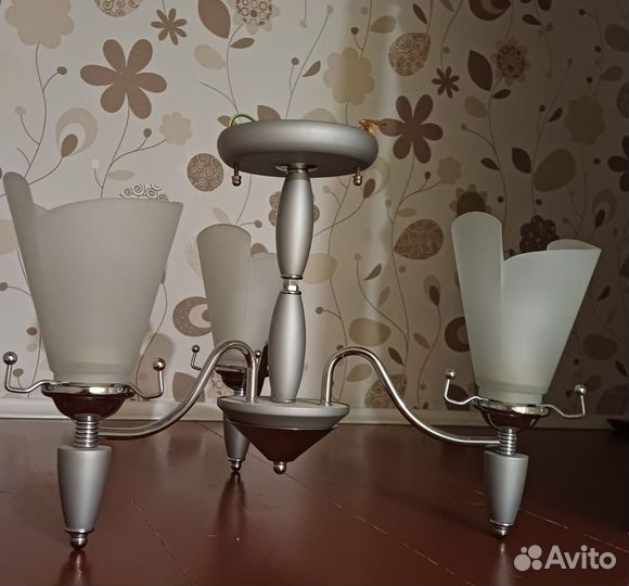 Люстра потолочная бу