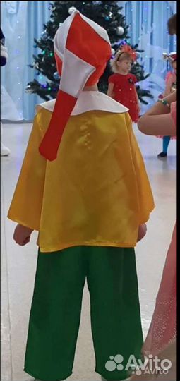 Новогодние костюмы гном, пират, обезьяна, снеговик