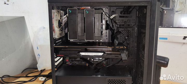 Компьютер AMD Ryzen 7 5800X3D + asrock RX 6800 XT