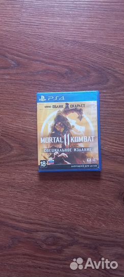 Мортал комбат 11 ps4 диск