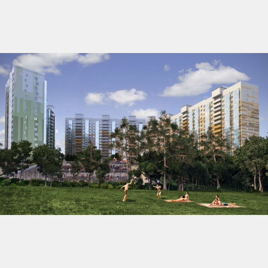 2-к. квартира, 72,7 м², 11/17 эт.