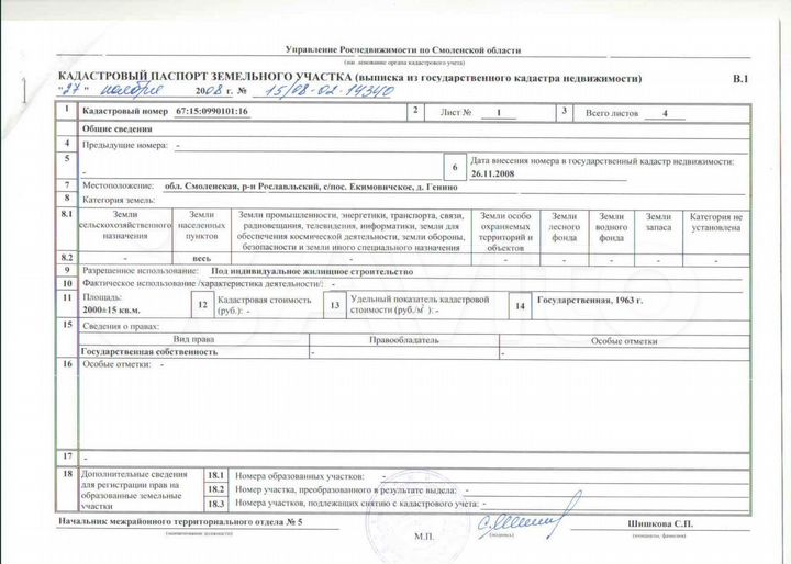 Участок 20 сот. (ИЖС)