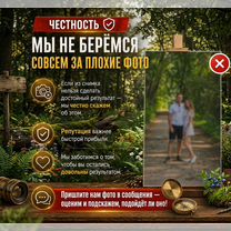Два портрета на холсте по фото, Ликино-Дулево