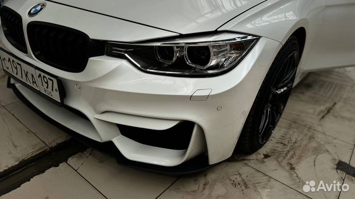 BMW f30 f31 бампер М3 в сборе с губой M3-Look