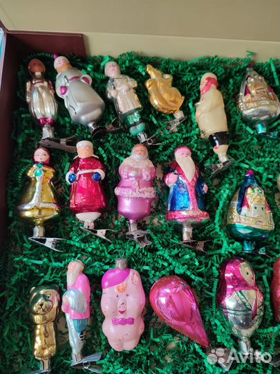 Елочные игрушки СССР
