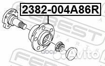 Ступица колеса зад прав/лев skoda fabia MK2
