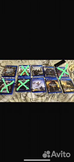 Игровые диски на ps4