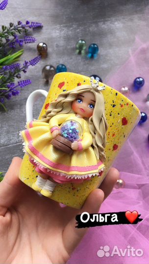 Кукла из полимерной глины