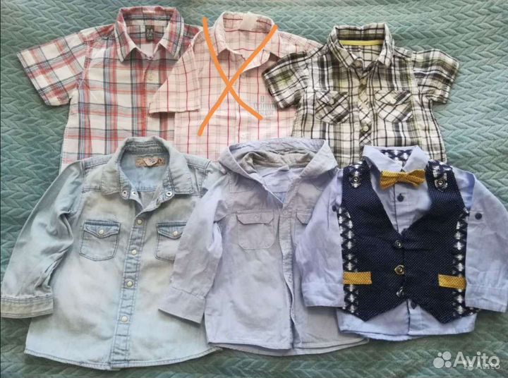 Рубашки на мальчика