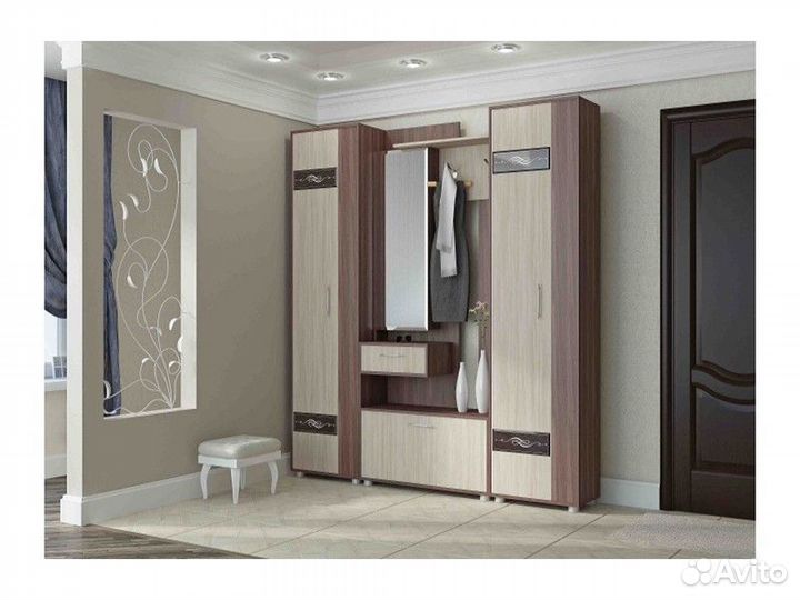 Инфинити Шкаф-пенал ясень шимо