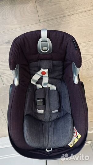 Автолюлька cybex aton q с базой