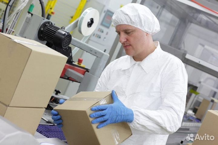 Упаковщик ночной смены в Московскую обл