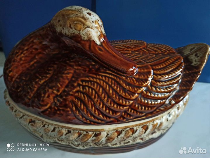 Керамическая форма, утятница,гусятница