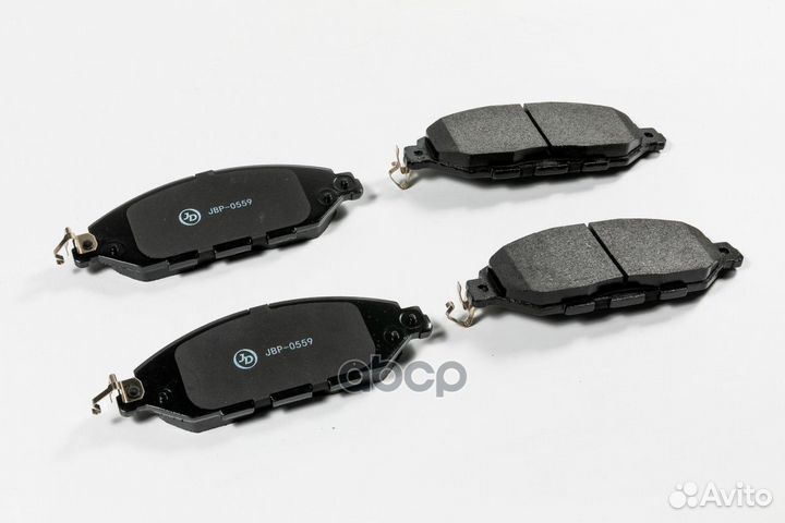 Колодки тормозные дисковые, передние JBP0559 Just