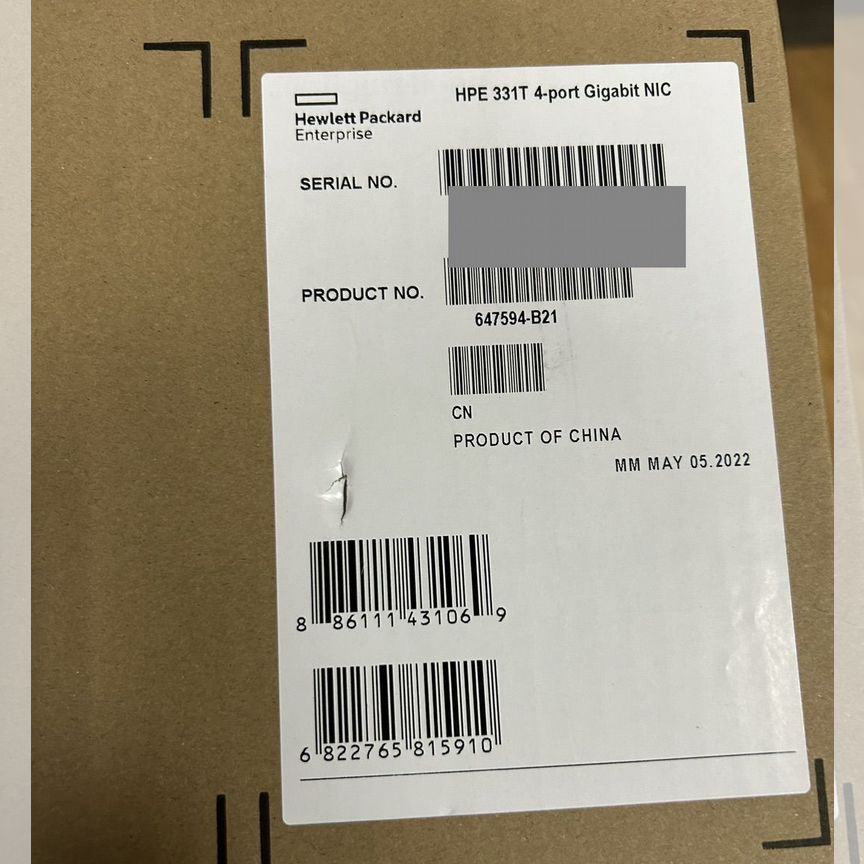 [647594-B21] Адаптер Hp 1gb649871-001 647592-001