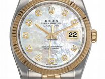 Rolex datejust 36MM steel AND yellow gold 116233