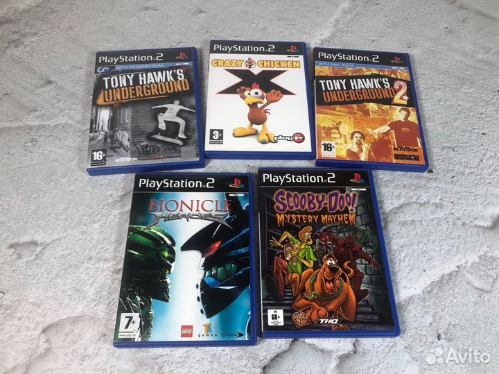 Игры Playstation 2 лиценизя