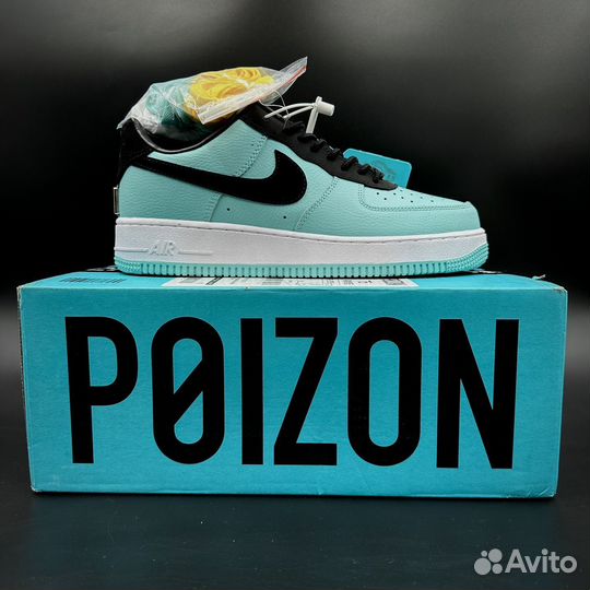 Кроссовки Nike air force tiffany