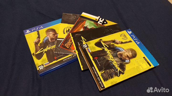 Диски на ps4 cyberpunk 2077