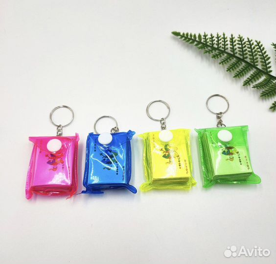 Карты игральные мини на брелке